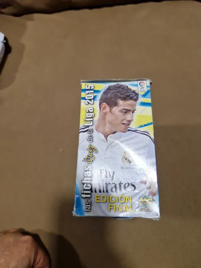 Caja Cartas Futbol Liga 2015 Quiz