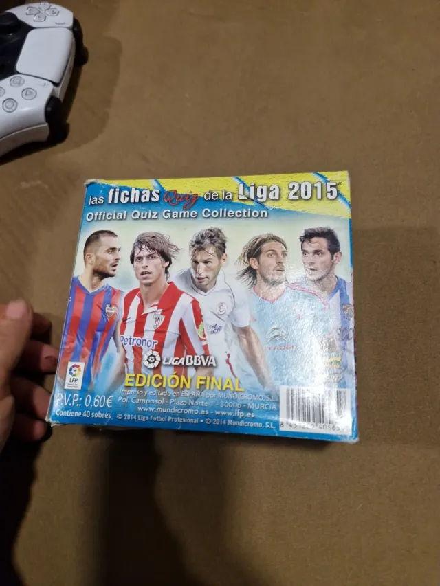 Caja Cartas Futbol Liga 2015 Quiz