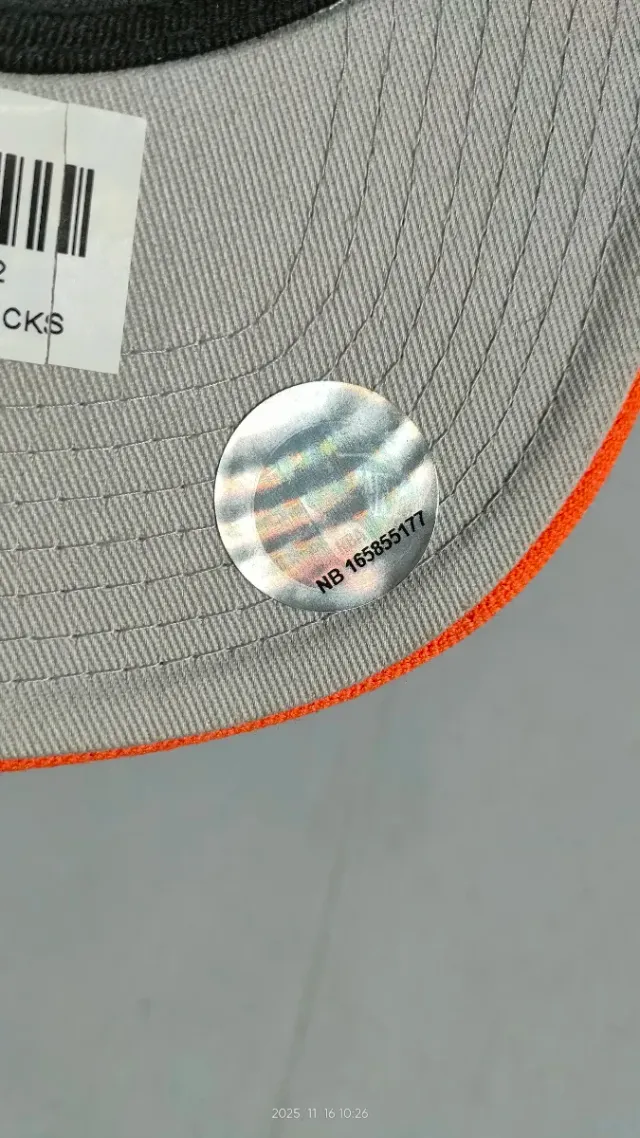 Gorra New Era Knicks 2014 Azul Naranja