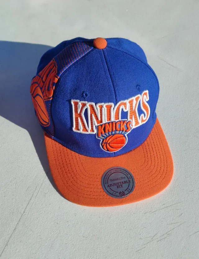 Gorra New Era Knicks 2014 Azul Naranja