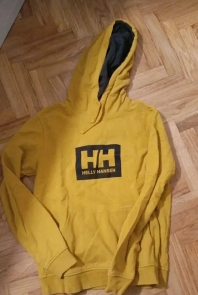 Sudadera Helly Hansen niño amarilla