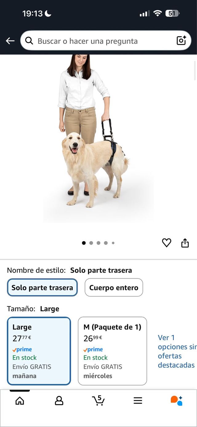 Arnés de ayuda para perros PetSafe