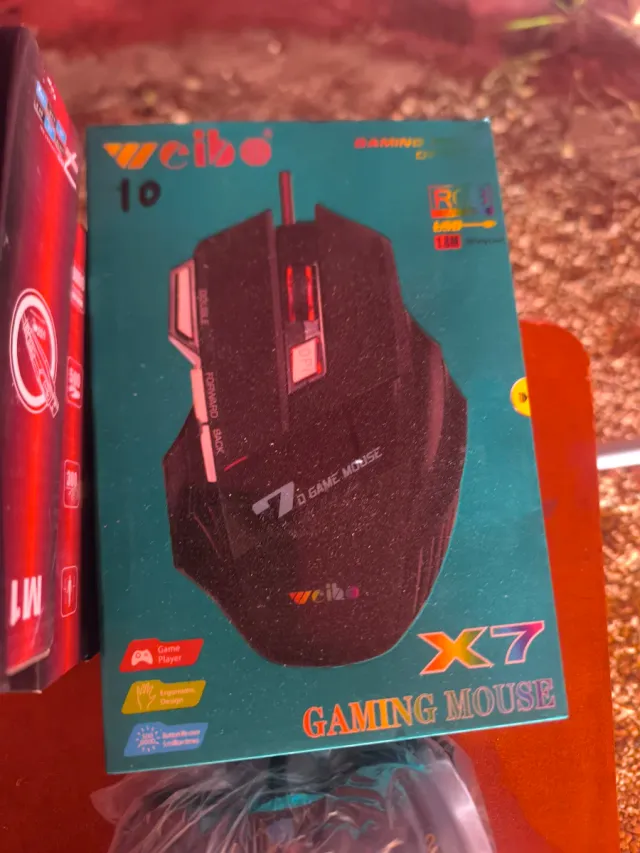 Ratón Gaming Weibo X7 10 RGB