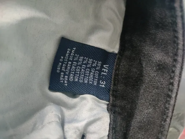 Pantaloni neri da uomo