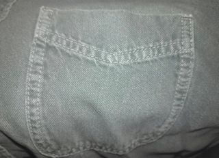 Camisa vaquera Zara verde