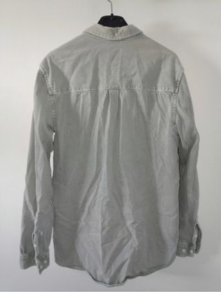Camisa vaquera Zara verde