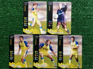 5 Carte Calciatori Wizard 2003/04 Chievo Verona