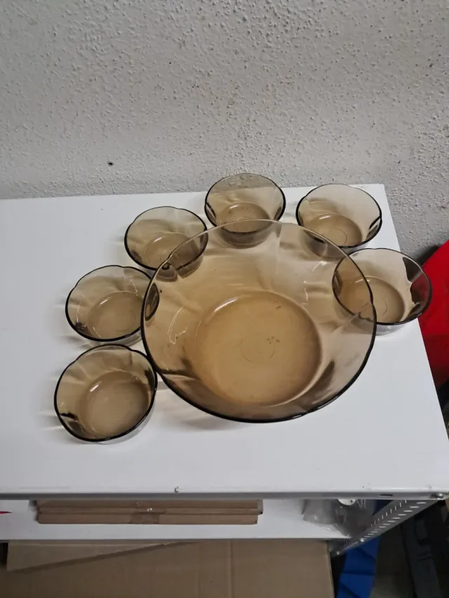 Juego Postre Duralex Cristal