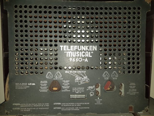 Radio antica Telefunken