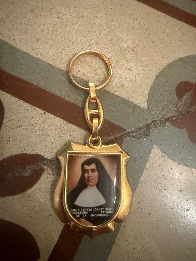 Llavero Santa Teresa Jornet Ibars Vintage