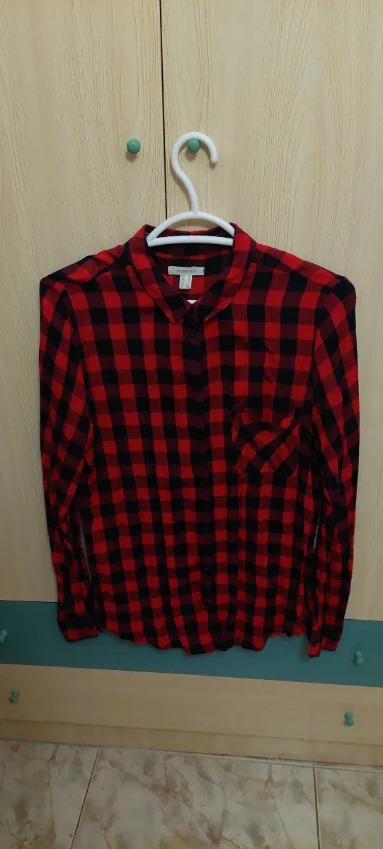 Camisa cuadros T.40 mujer (URGE)