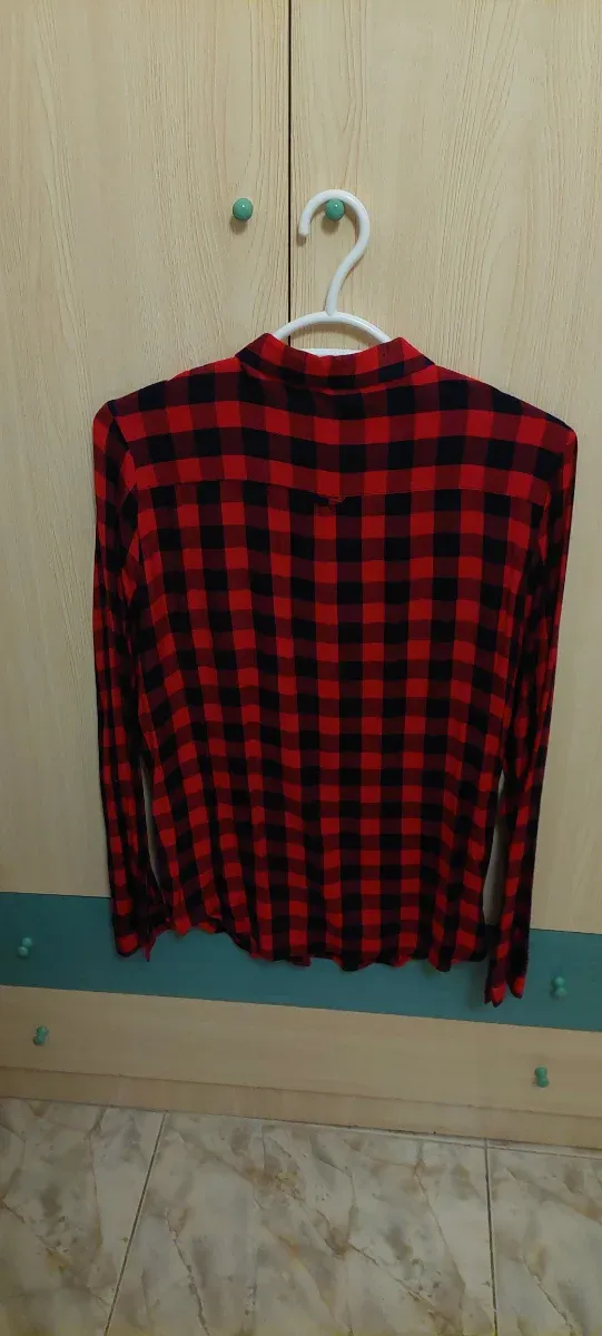 Camisa cuadros T.40 mujer (URGE)