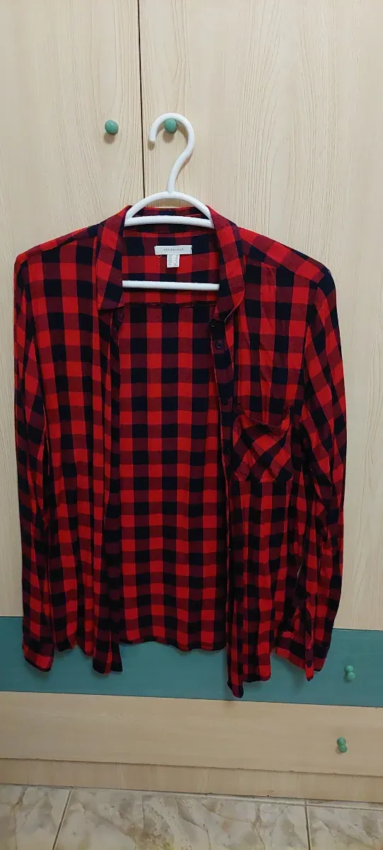 Camisa cuadros T.40 mujer (URGE)