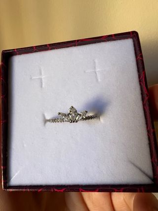 Anillo Princesa Plata