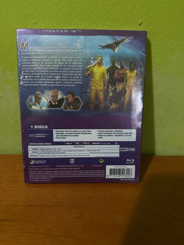 Guardianes de la Galaxia Blu-ray