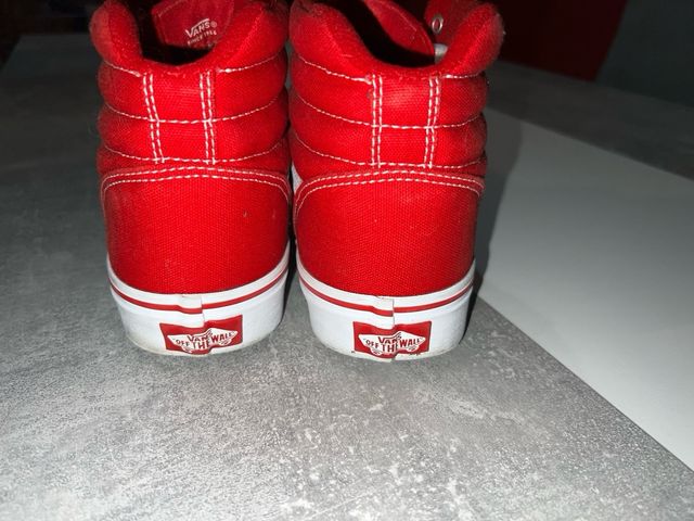 Zapatillas Vans Rojas Talla 40
