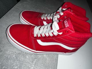 Zapatillas Vans Rojas Talla 40