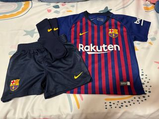 Equipación FC Barcelona Infantil talla: 12-18meses