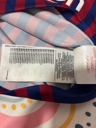 Equipación FC Barcelona Infantil talla: 12-18meses