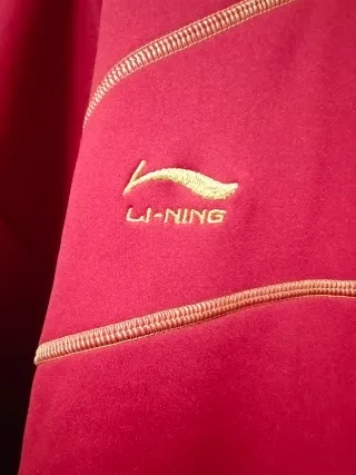Sudadera España Li-Ning Roja con Cremallera