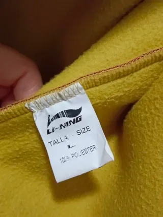 Sudadera España Li-Ning Roja con Cremallera