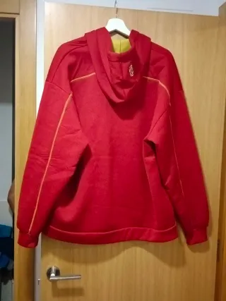 Sudadera España Li-Ning Roja con Cremallera