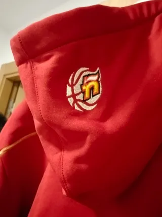 Sudadera España Li-Ning Roja con Cremallera