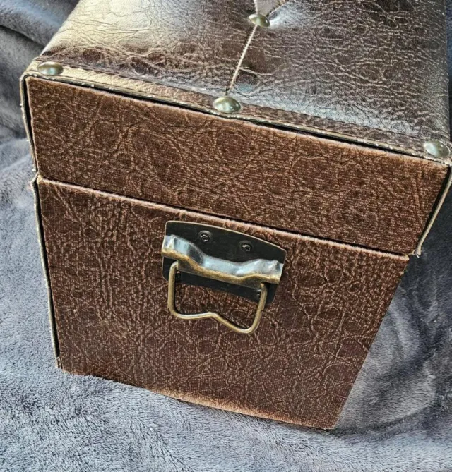 Baúl de cuero vintage