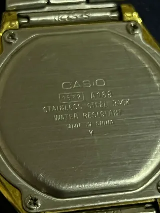 Reloj Casio Vintage Dorado