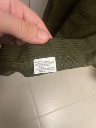 Camicia uomo SET verde a coste