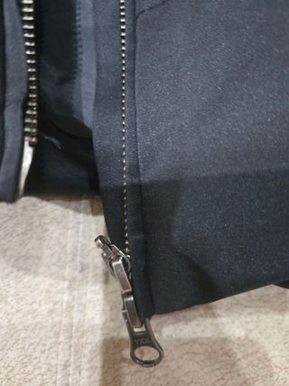 Parka Mango Mujer Talla L Negra