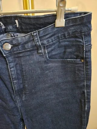 Vaqueros CTF originales elásticos azul T. 42