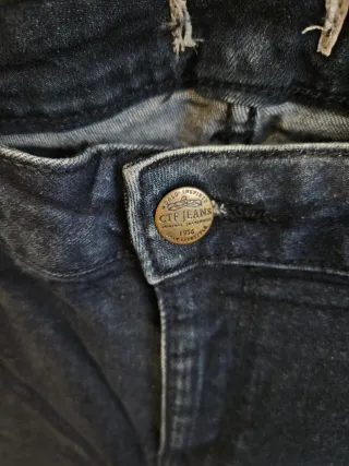 Vaqueros CTF originales elásticos azul T. 42