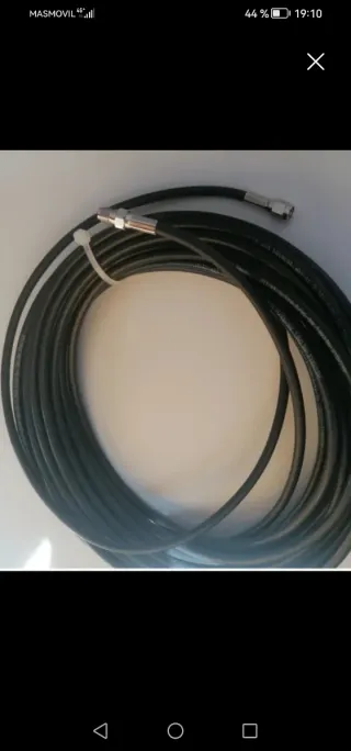 Cable Coaxial RG-58U para radio, wifi