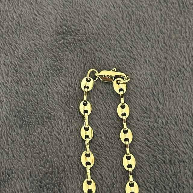 Cadena Ancla Oro Laminado Hombre