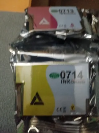 Pack 4 Cartuchos Tinta 0713 0714 0712