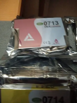 Pack 4 Cartuchos Tinta 0713 0714 0712