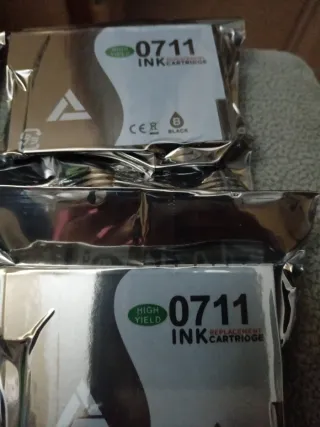 Pack 4 Cartuchos Tinta 0713 0714 0712