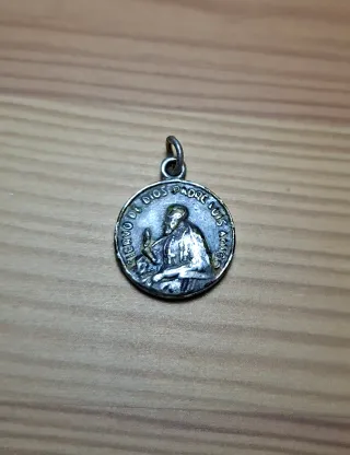 Medalla Plata Relicario