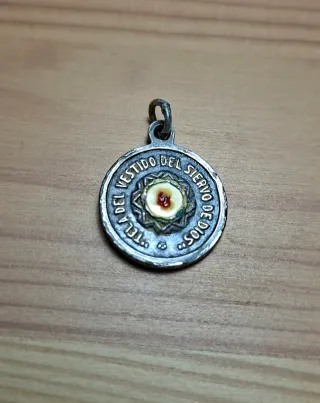 Medalla Plata Relicario