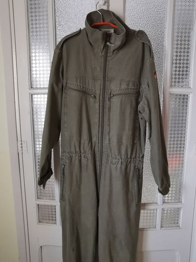 Mono Bundeswehr Alemán Talla L