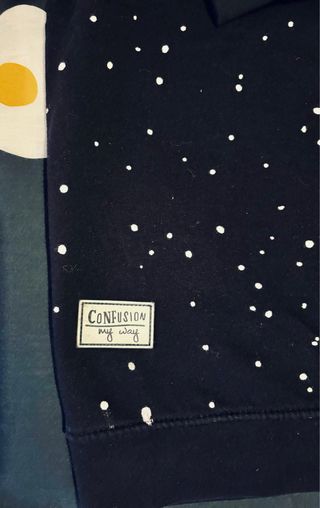 Sudadera skate Confusion Negra Talla S