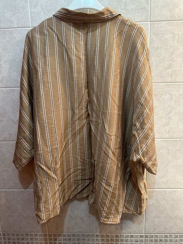 Camicia oversize OVS a righe tg. 48