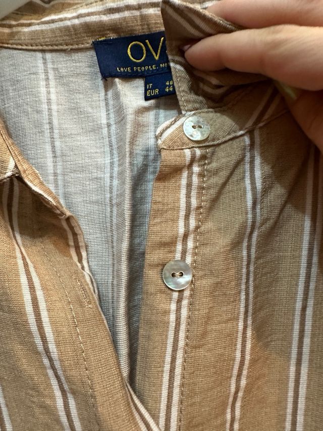 Camicia oversize OVS a righe tg. 48