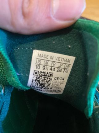 Zapatillas Adidas Verdes y Amarillas