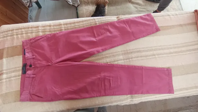 Pantalones Chinos Rosas Hombre