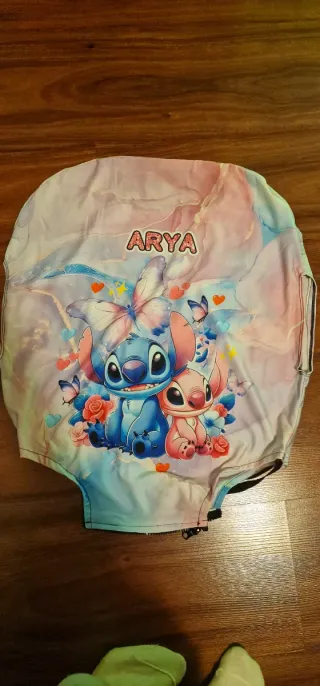 Funda para maleta infantil con diseño de Stitch