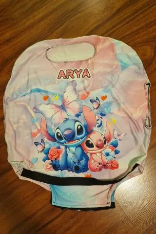 Funda para maleta infantil con diseño de Stitch