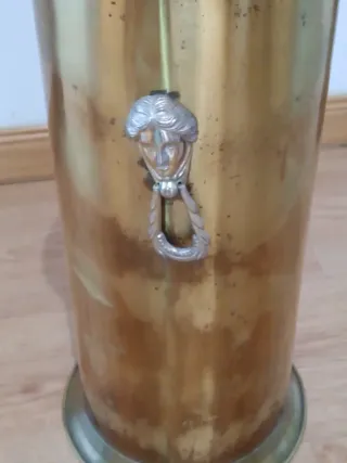 Paragüero de latón