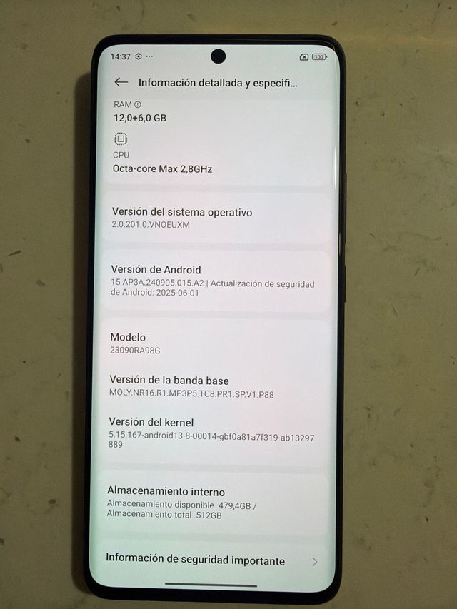Redmi Note 13 Pro+ 5G Negro